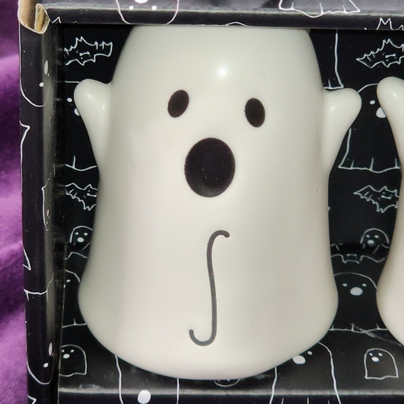 Rae Dunn Ghost Salt and Pepper Shakers Artisan Collection - Picture 2 of 5